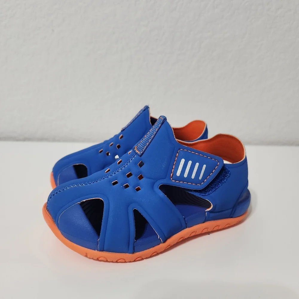Wonder nation blue and orange sandals